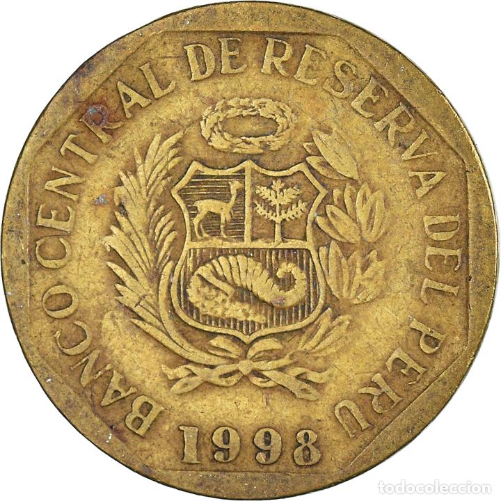 Monedas antiguas de Am&eacute;rica: [#1402017] Moneda, Per&uacute;, 10 Centimos, 1998 - Foto 1