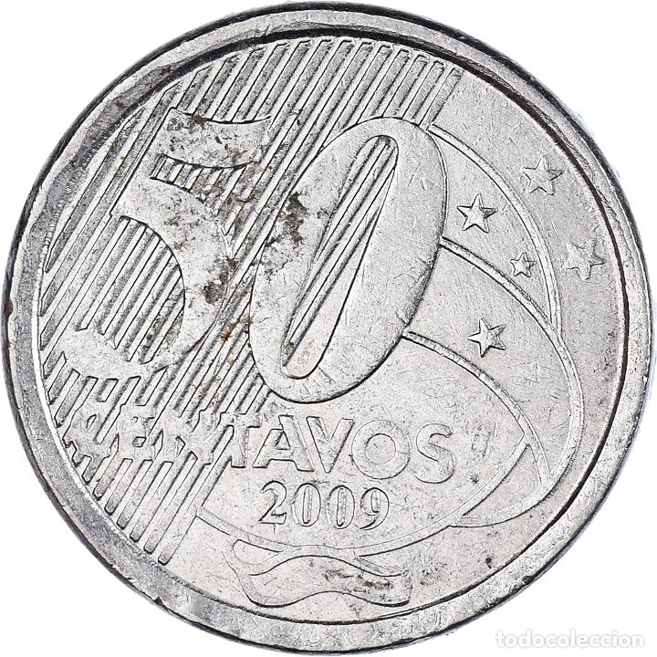 Monedas antiguas de Am&eacute;rica: [#1403090] Moneda, Brasil, 50 Centavos, 2009 - Foto 2