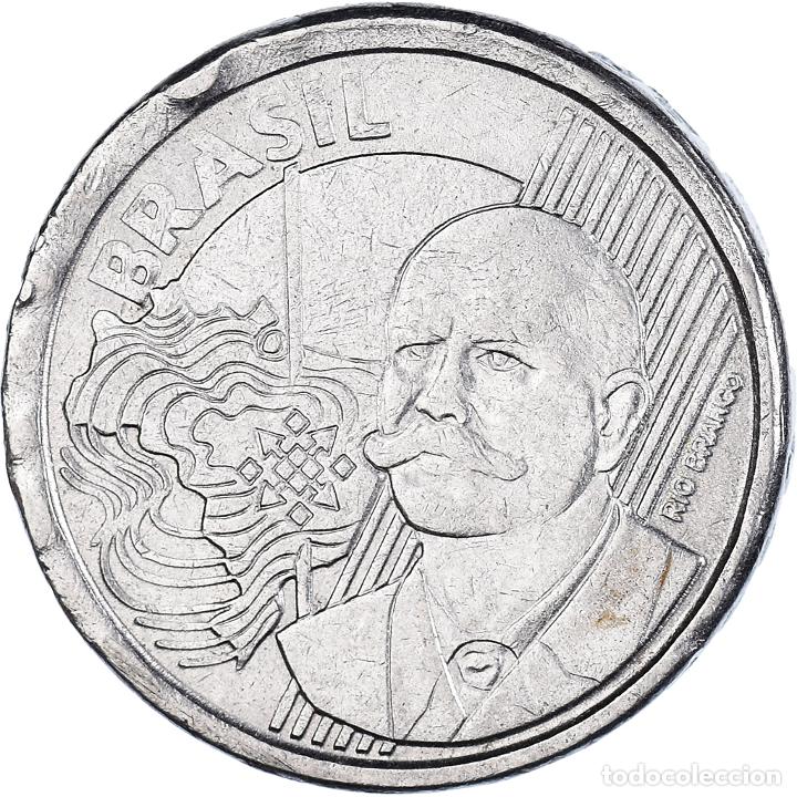 Monedas antiguas de Am&eacute;rica: [#1403090] Moneda, Brasil, 50 Centavos, 2009 - Foto 1