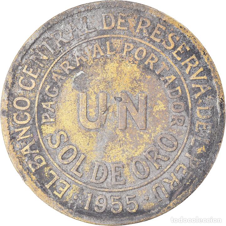 Monedas antiguas de Am&eacute;rica: [#1081041] Moneda, Per&uacute;, Sol, 1955 - Foto 2