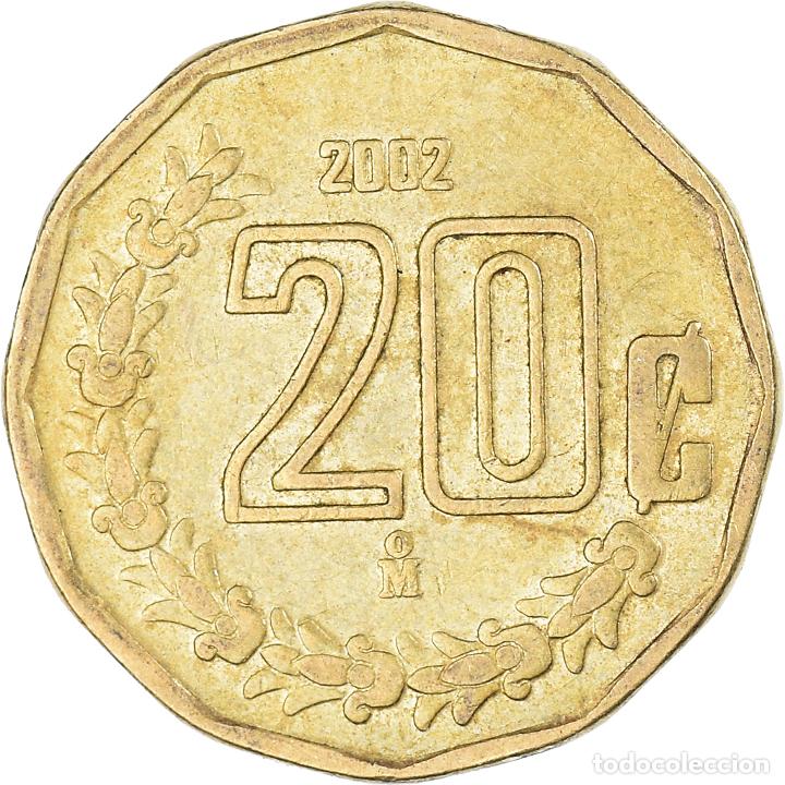 Monedas antiguas de Am&eacute;rica: [#1084486] Moneda, M&eacute;xico, 20 Centavos, 2002 - Foto 2