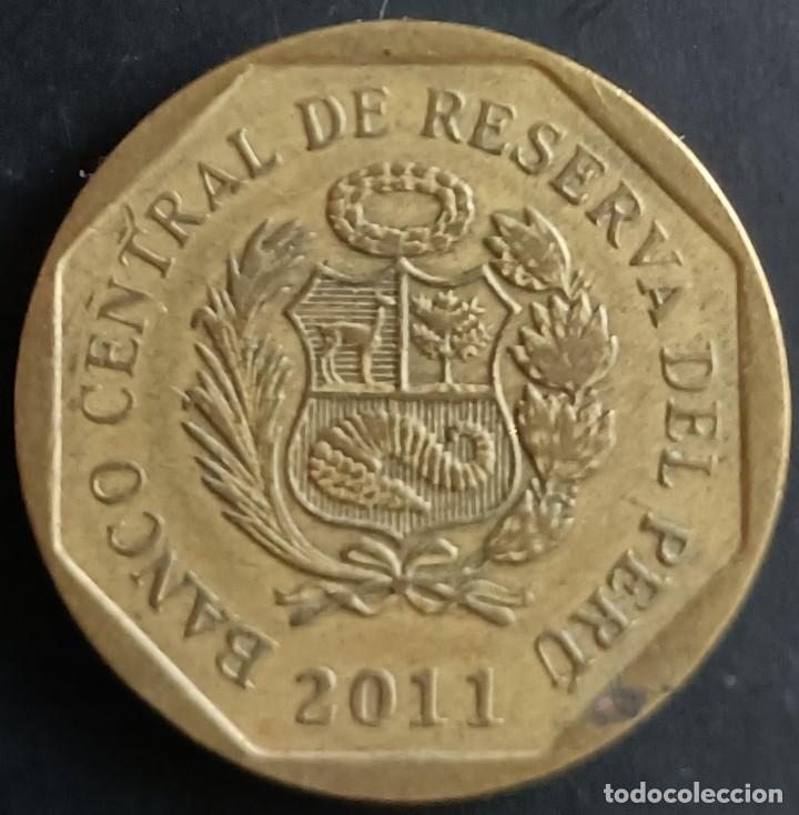 Monedas antiguas de Am&eacute;rica: 10 c&eacute;ntimos 2011 - Per&uacute; - Foto 1
