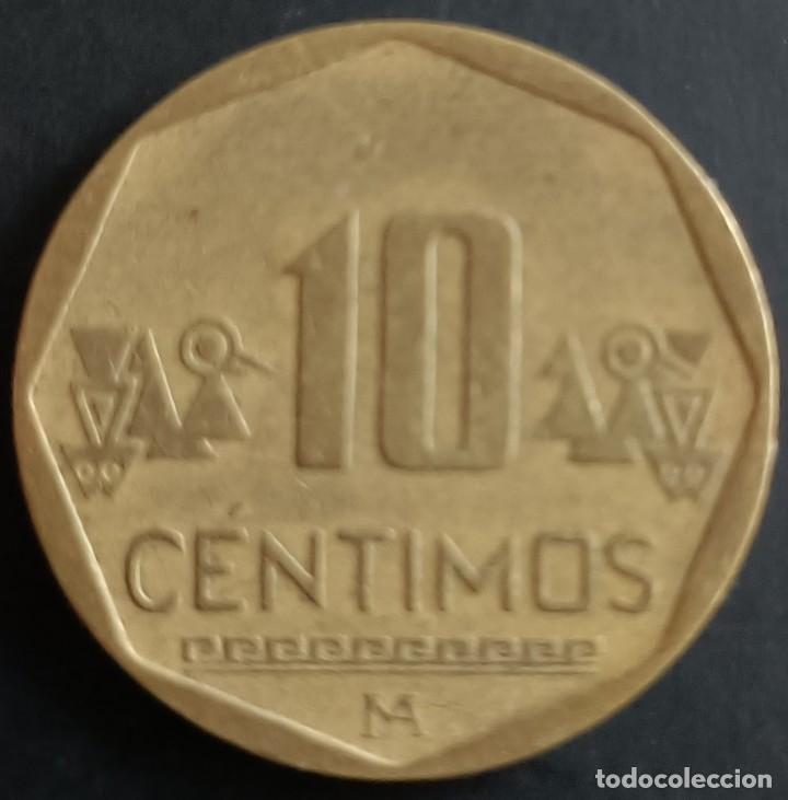 Monedas antiguas de Am&eacute;rica: 10 c&eacute;ntimos 2011 - Per&uacute; - Foto 2