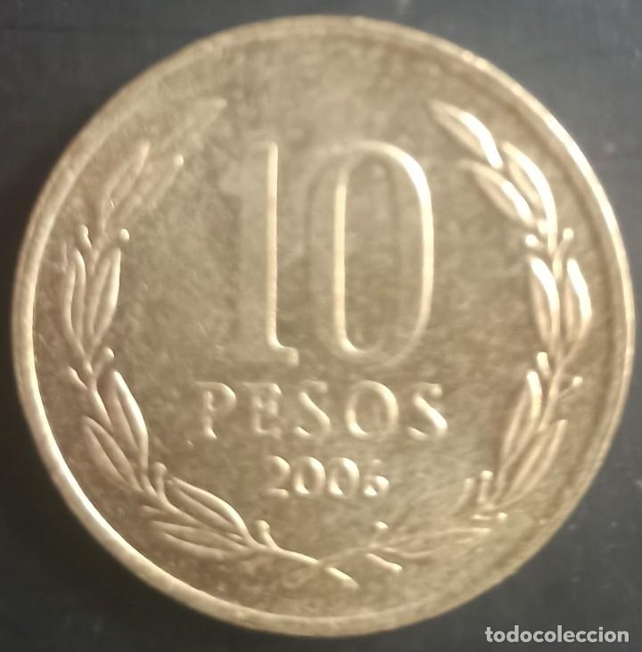 Monedas antiguas de Am&eacute;rica: 10 Pesos 2006 - Chile - Foto 1