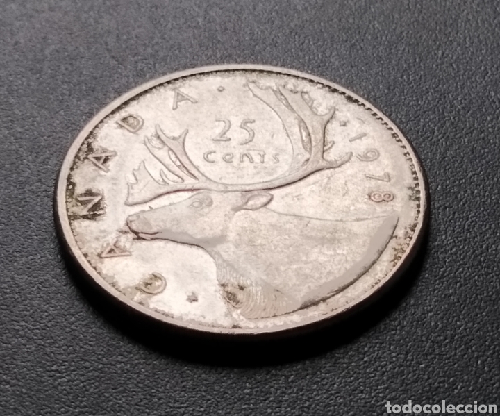 Monedas antiguas de Am&eacute;rica: MONEDA - CANADA 25 CENTS 1978 - Foto 3