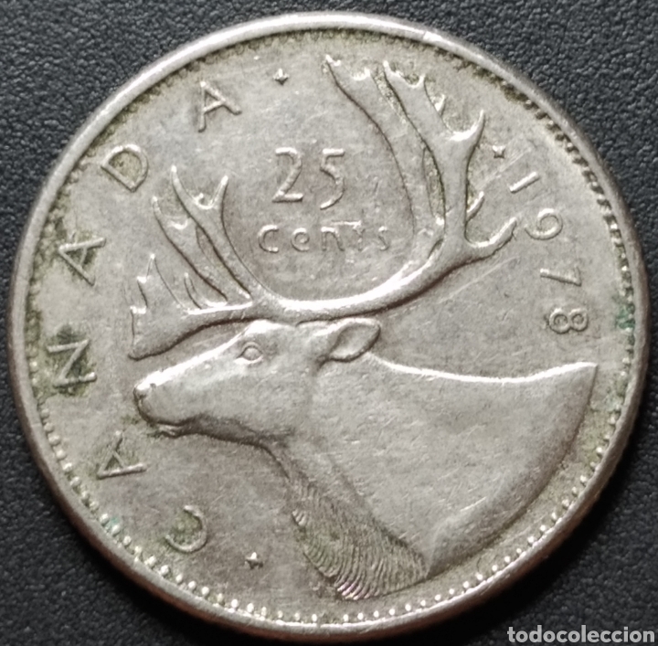 Monedas antiguas de Am&eacute;rica: MONEDA - CANADA 25 CENTS 1978 - Foto 1