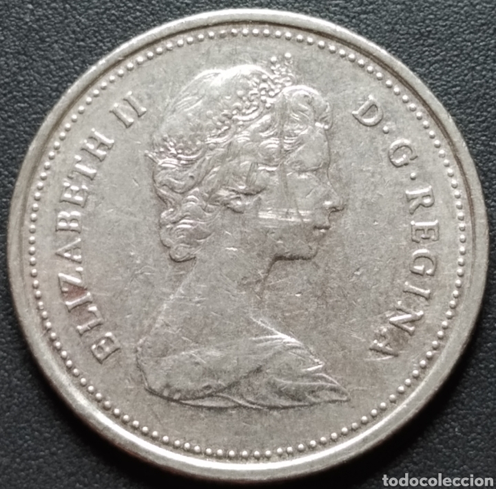 Monedas antiguas de Am&eacute;rica: MONEDA - CANADA 25 CENTS 1984 - Foto 2