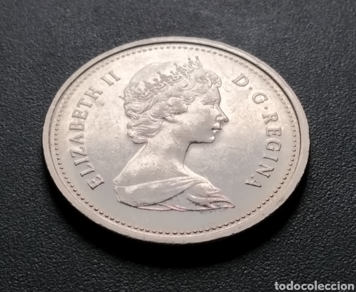 Monedas antiguas de Am&eacute;rica: MONEDA - CANADA 25 CENTS 1985 - Foto 4