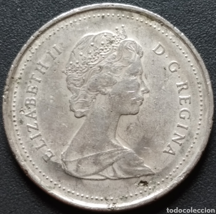 Monedas antiguas de Am&eacute;rica: MONEDA - CANADA 25 CENTS 1988 - Foto 2