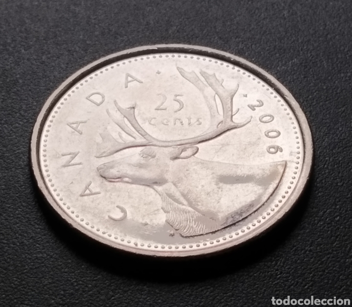 Monedas antiguas de Am&eacute;rica: MONEDA - CANADA 25 CENTS 2006 - Foto 3