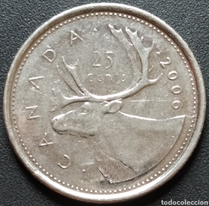 Monedas antiguas de Am&eacute;rica: MONEDA - CANADA 25 CENTS 2006 - Foto 1