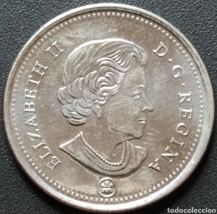 Monedas antiguas de Am&eacute;rica: MONEDA - CANADA 25 CENTS 2018 - Foto 2
