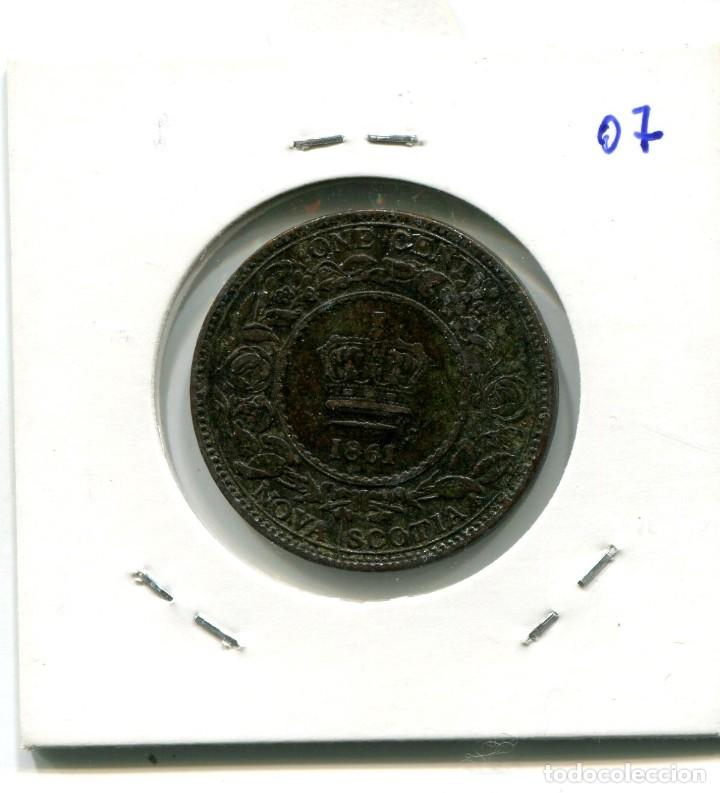 Monedas antiguas de Am&eacute;rica: ONE CENT A&Ntilde;O 1861 CANADA ( MEX607 ) - Foto 2