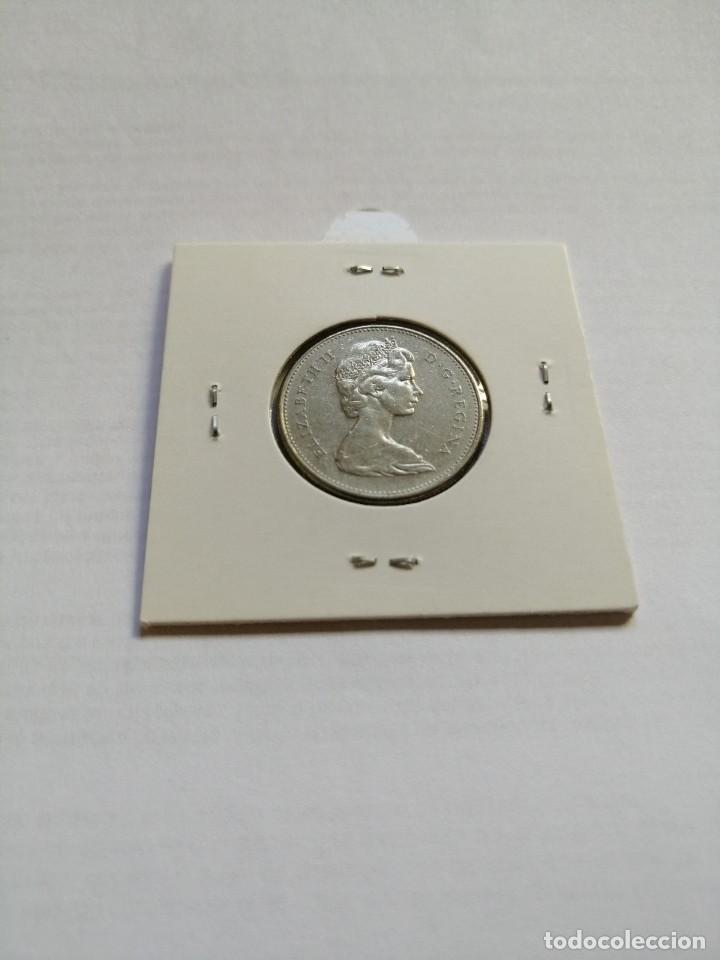 Monedas antiguas de Am&eacute;rica: Canad&aacute; 25 Cents 1978 - Foto 2