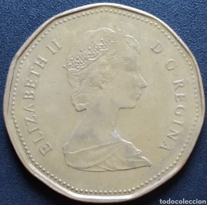 Monedas antiguas de Am&eacute;rica: MONEDA - CANADA 1 DOLLAR 1988 - Foto 2