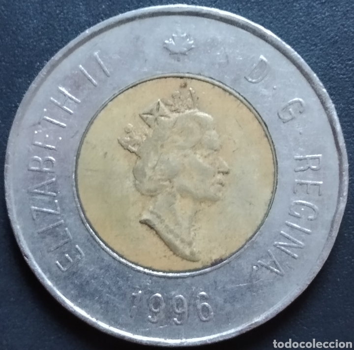 Monedas antiguas de Am&eacute;rica: MONEDA - CANADA 2 DOLLARES 1996 - Foto 2