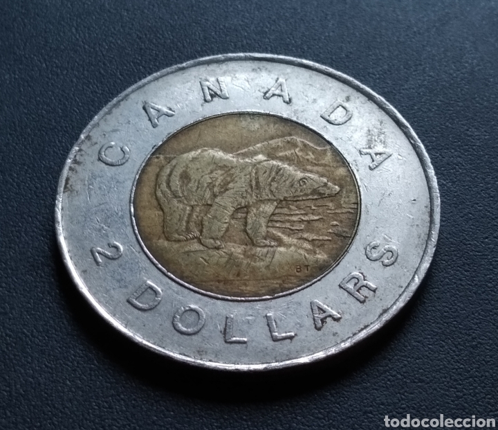 Monedas antiguas de Am&eacute;rica: MONEDA - CANADA 2 DOLLARES 1996 - Foto 3