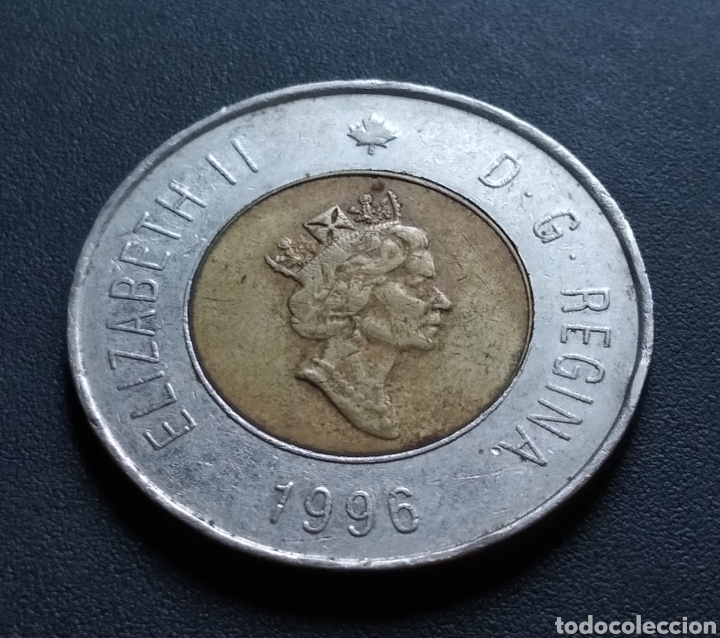 Monedas antiguas de Am&eacute;rica: MONEDA - CANADA 2 DOLLARES 1996 - Foto 4