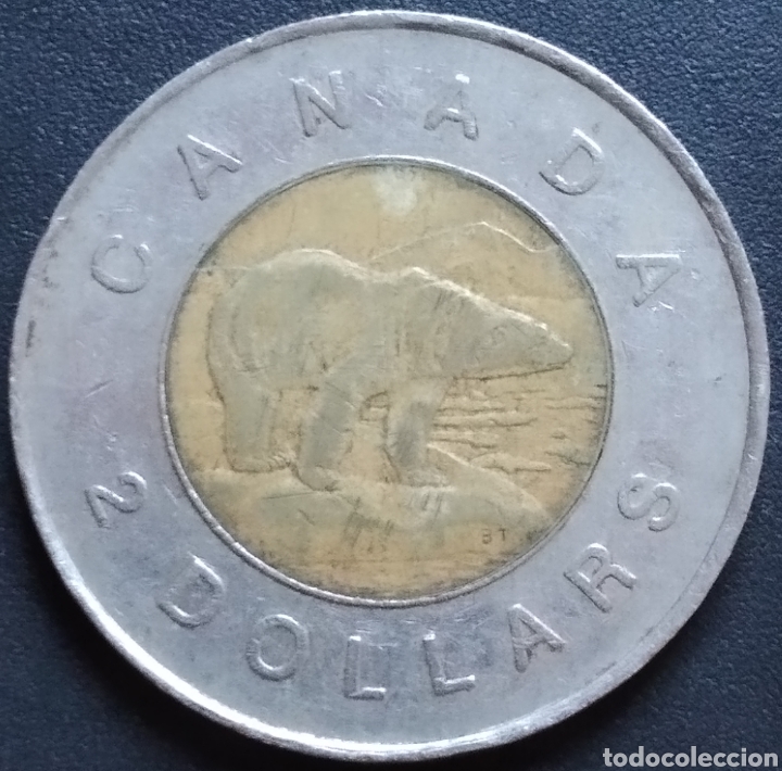 Monedas antiguas de Am&eacute;rica: MONEDA - CANADA 2 DOLLARES 1996 - Foto 1