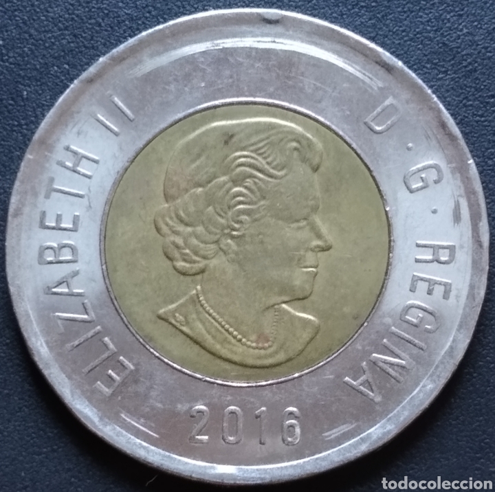Monedas antiguas de Am&eacute;rica: MONEDA - CANADA 2 DOLLARES 2016 - Foto 2