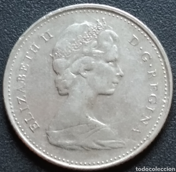 Monedas antiguas de Am&eacute;rica: MONEDA - CANAD&Aacute; 10 CENTS 1972 - Foto 2