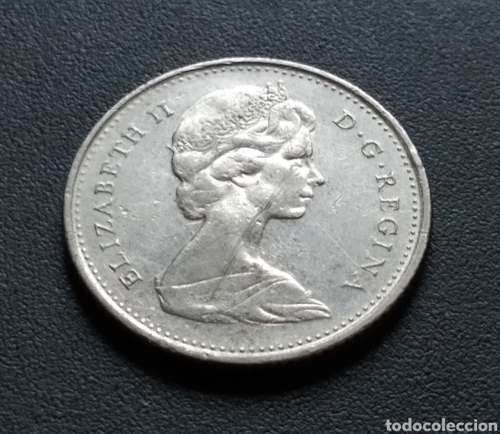 Monedas antiguas de Am&eacute;rica: MONEDA - CANAD&Aacute; 10 CENTS 1974 - Foto 4