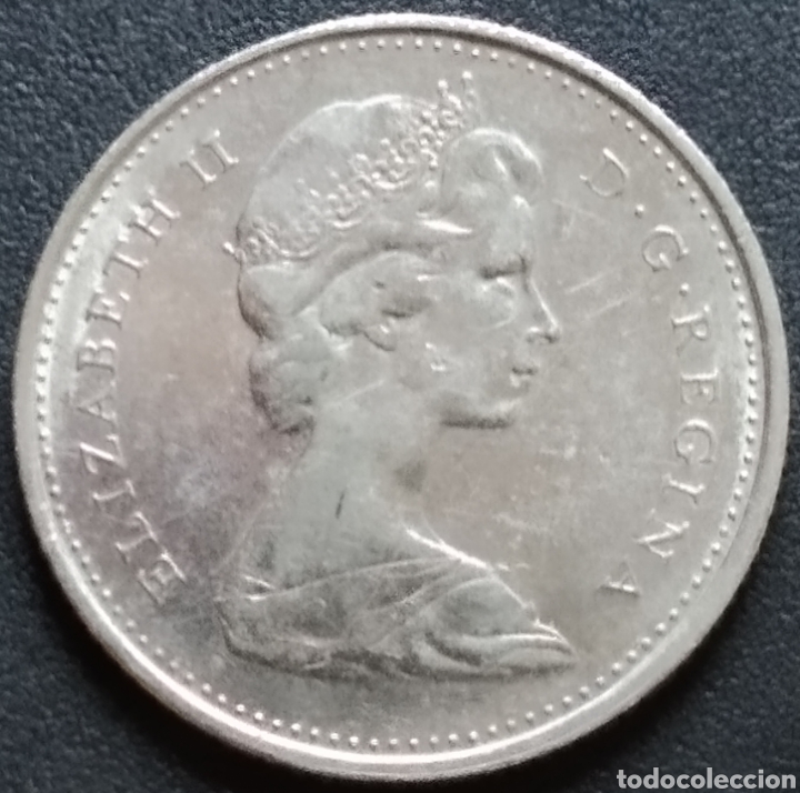Monedas antiguas de Am&eacute;rica: MONEDA - CANAD&Aacute; 10 CENTS 1976 - Foto 2