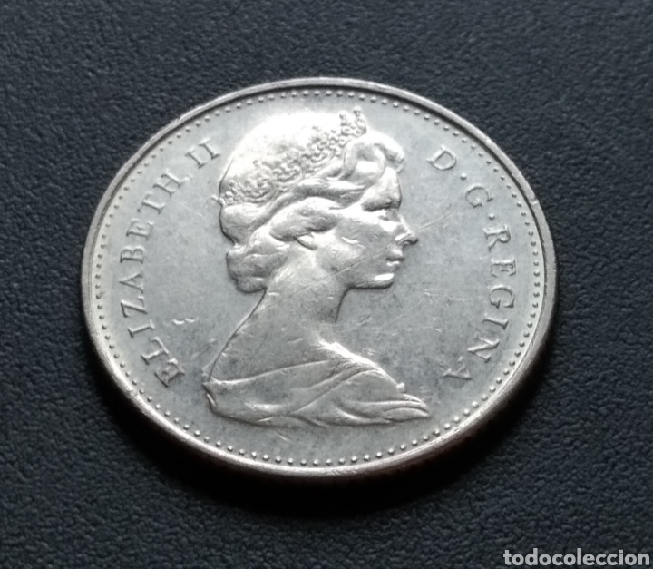 Monedas antiguas de Am&eacute;rica: MONEDA - CANAD&Aacute; 10 CENTS 1977 - Foto 4