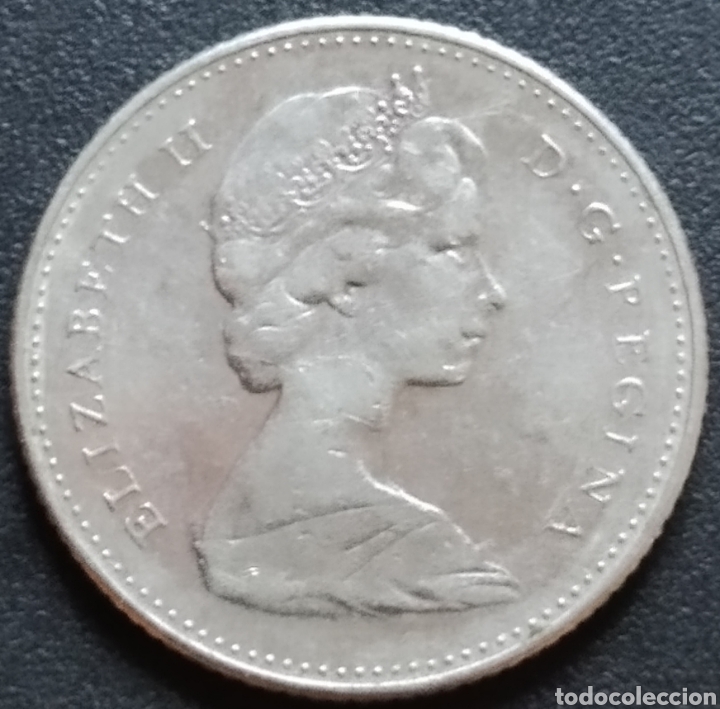 Monedas antiguas de Am&eacute;rica: MONEDA - CANAD&Aacute; 10 CENTS 1978 - Foto 2