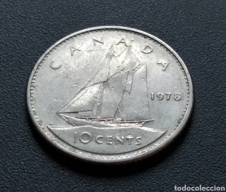 Monedas antiguas de Am&eacute;rica: MONEDA - CANAD&Aacute; 10 CENTS 1978 - Foto 3