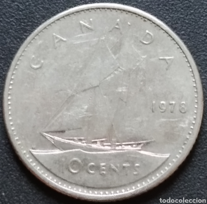 Monedas antiguas de Am&eacute;rica: MONEDA - CANAD&Aacute; 10 CENTS 1978 - Foto 1
