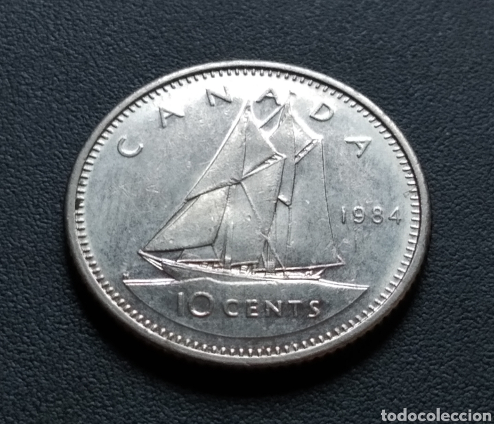 Monedas antiguas de Am&eacute;rica: MONEDA - CANAD&Aacute; 10 CENTS 1984 - Foto 3