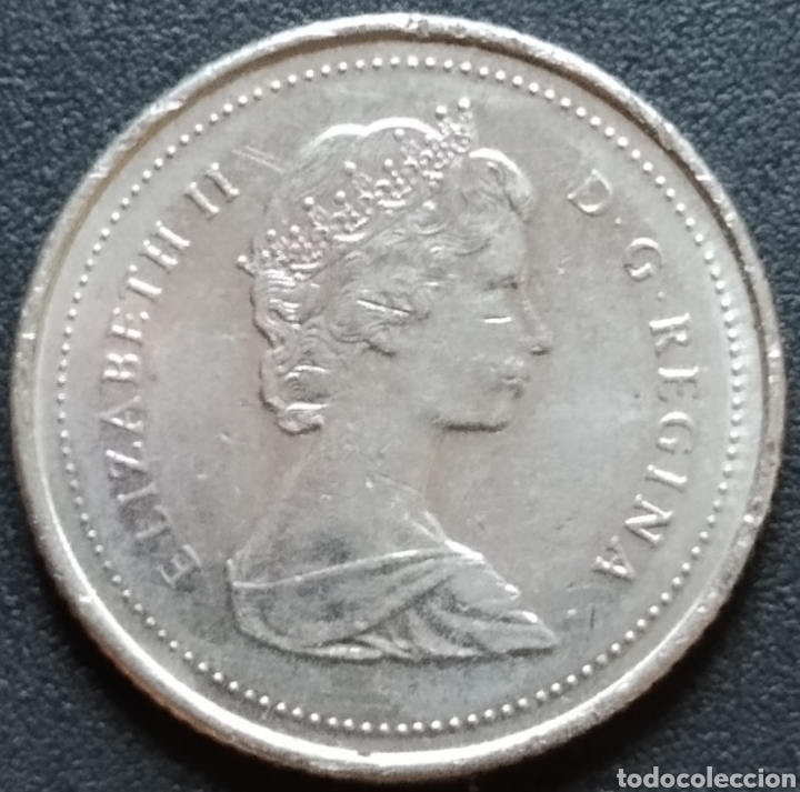 Monedas antiguas de Am&eacute;rica: MONEDA - CANAD&Aacute; 10 CENTS 1989 - Foto 2