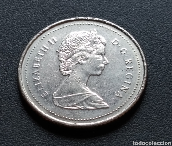 Monedas antiguas de Am&eacute;rica: MONEDA - CANAD&Aacute; 10 CENTS 1989 - Foto 4