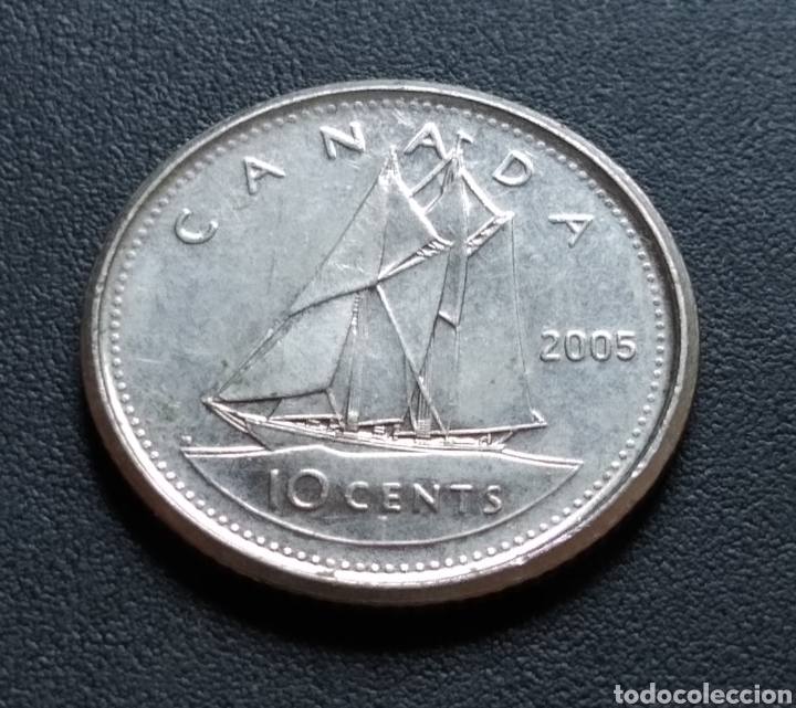 Monedas antiguas de Am&eacute;rica: MONEDA - CANAD&Aacute; 10 CENTS 2005 - Foto 3
