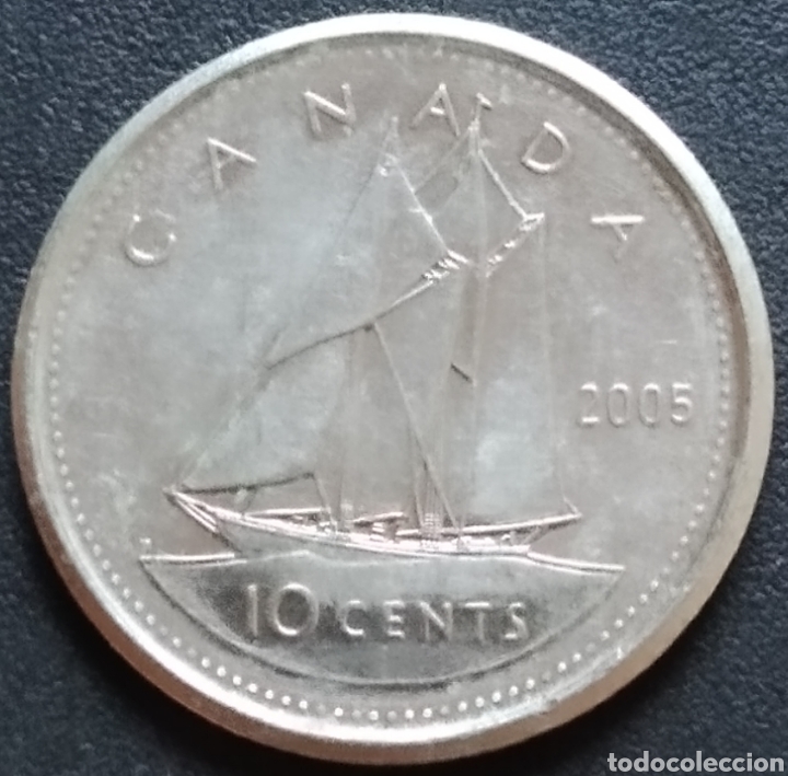 Monedas antiguas de Am&eacute;rica: MONEDA - CANAD&Aacute; 10 CENTS 2005 - Foto 1