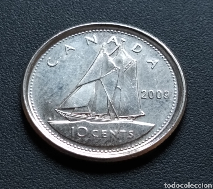 Monedas antiguas de Am&eacute;rica: MONEDA - CANAD&Aacute; 10 CENTS 2009 - Foto 3