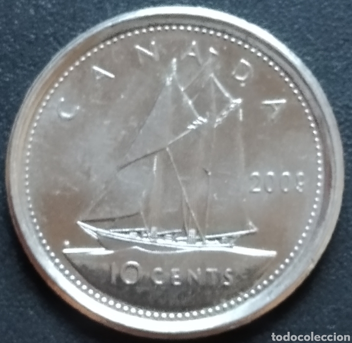 Monedas antiguas de Am&eacute;rica: MONEDA - CANAD&Aacute; 10 CENTS 2009 - Foto 1
