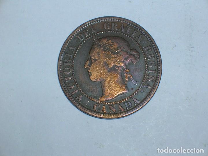 Monedas antiguas de Am&eacute;rica: CANADA. 1 CENTIMO 1896(10701) - Foto 1
