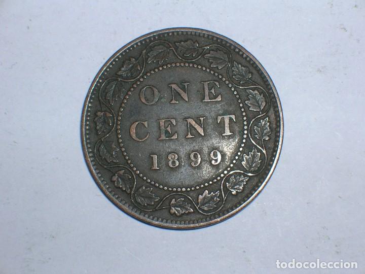 Monedas antiguas de Am&eacute;rica: CANADA. 1 CENTIMO 1899 (10702) - Foto 2
