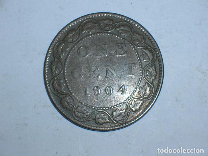 Monedas antiguas de Am&eacute;rica: CANADA. 1 CENTIMO 1904 (10703) - Foto 2