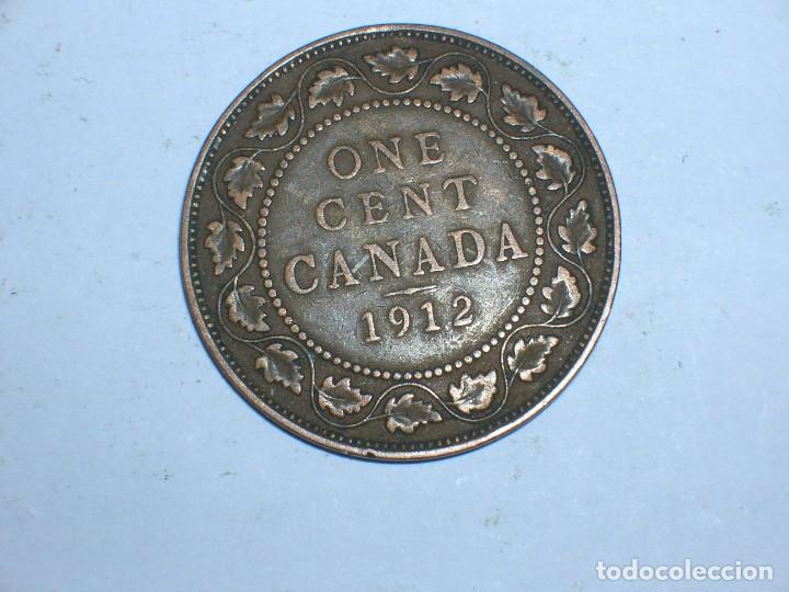Monedas antiguas de Am&eacute;rica: CANADA. 1 CENTIMO 1912 (10705) - Foto 2