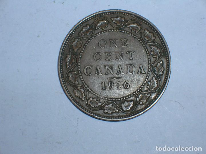 Monedas antiguas de Am&eacute;rica: CANADA. 1 CENTIMO 1916 (10709) - Foto 2