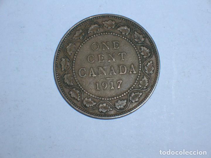 Monedas antiguas de Am&eacute;rica: CANADA. 1 CENTIMO 1917 (10710) - Foto 2
