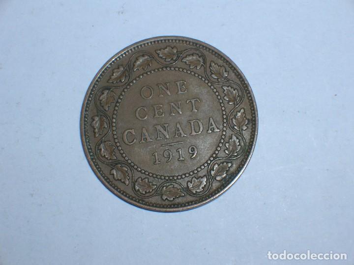 Monedas antiguas de Am&eacute;rica: CANADA. 1 CENTIMO 1919 (10712) - Foto 2