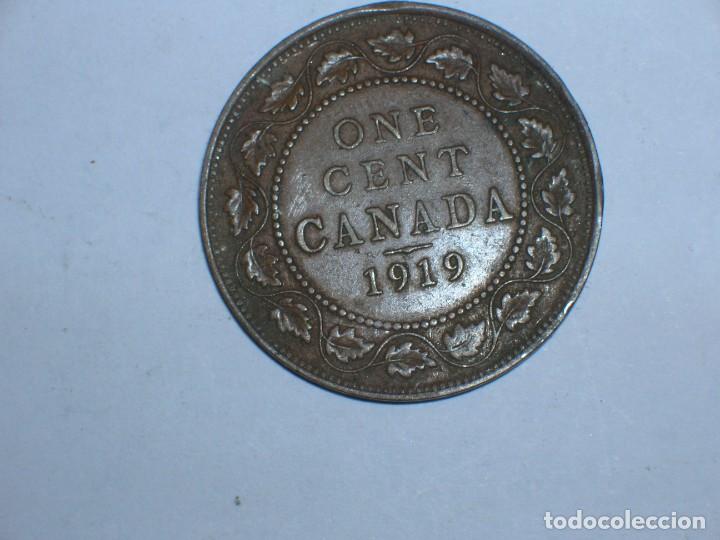 Monedas antiguas de Am&eacute;rica: CANADA. 1 CENTIMO 1919 (10713) - Foto 2