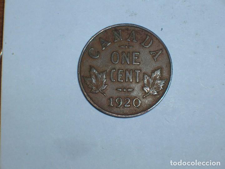 Monedas antiguas de Am&eacute;rica: CANADA. 1 CENTIMO 1920 (10714) - Foto 2