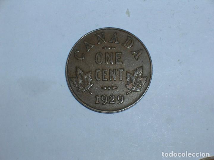 Monedas antiguas de Am&eacute;rica: CANADA. 1 CENTIMO 1929 (10723) - Foto 2