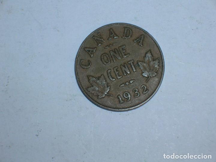 Monedas antiguas de Am&eacute;rica: CANADA. 1 CENTIMO 1932 (10726) - Foto 2