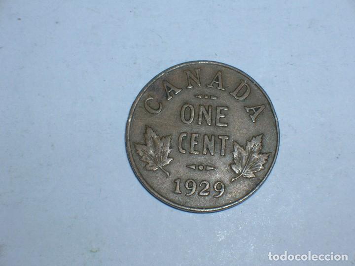 Monedas antiguas de Am&eacute;rica: CANADA. 1 CENTIMO 1929 (10732) - Foto 2